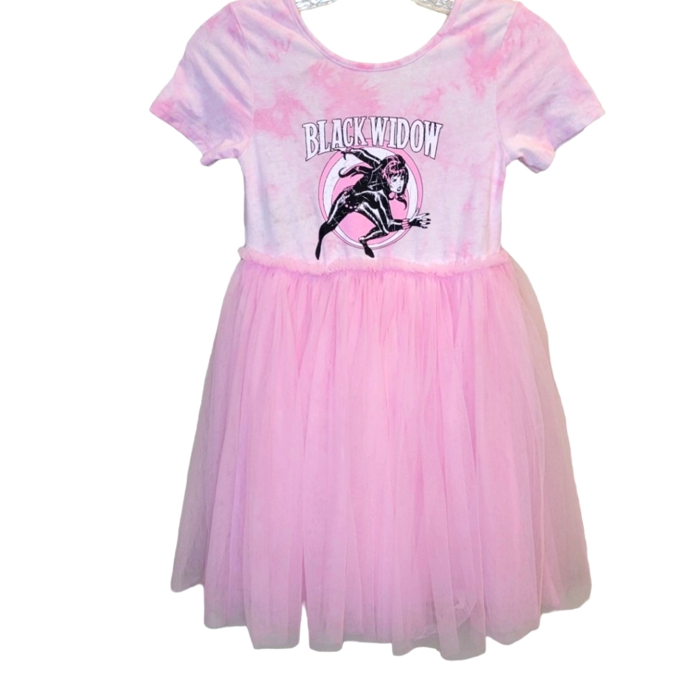 Cotton On Kids Pink Blackwidow Tulle Dress Up Dress, size 8